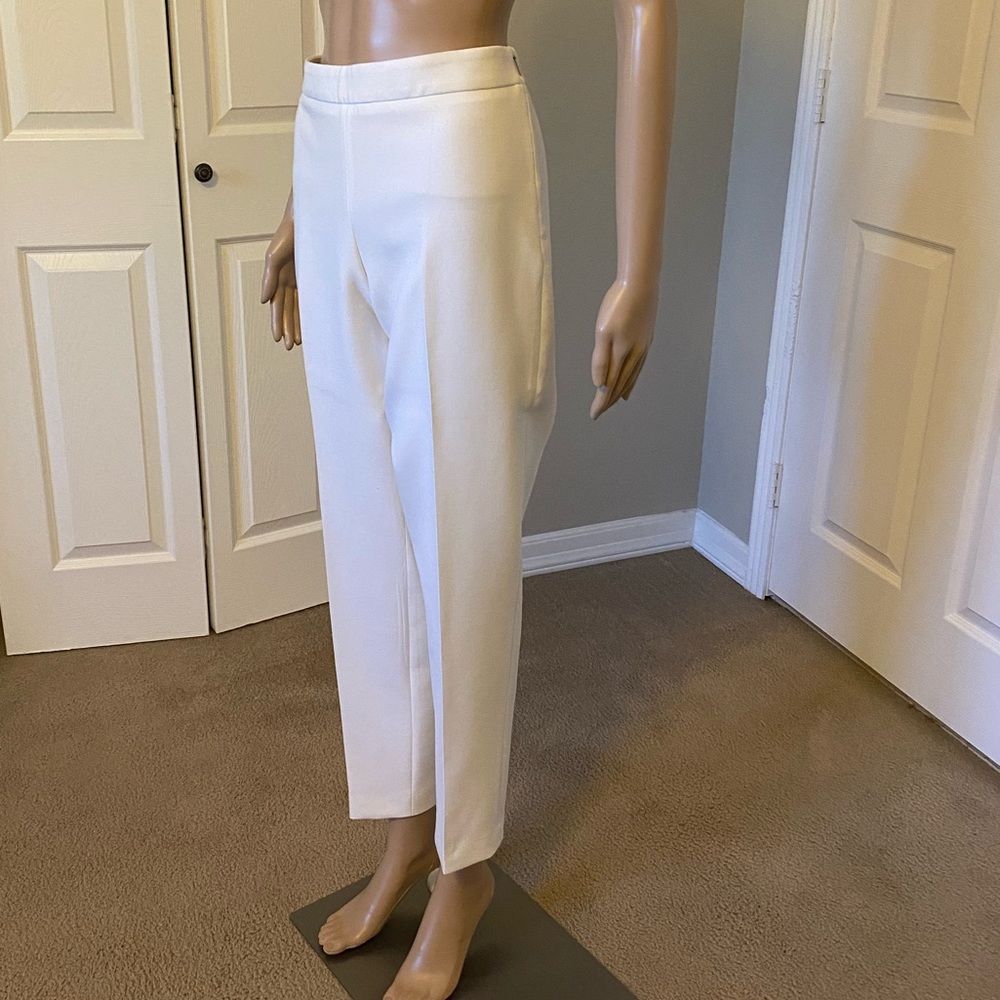 NWOT BOSS Hugo Boss Winter White Trouser 6